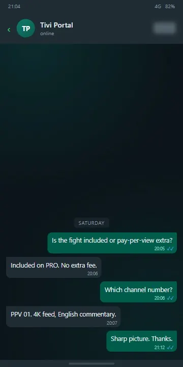 WhatsApp customer chat 3